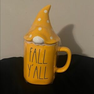 Fall Y'all Mug with Hat Lid